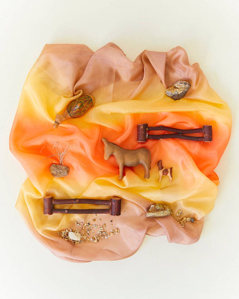 Earth Playsilks - Desert (100% Silk, Natural)