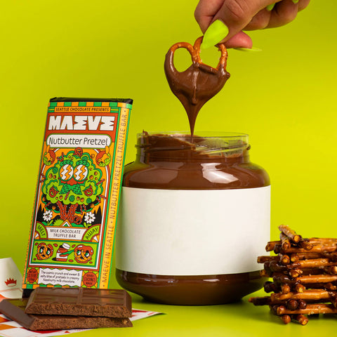 Chocolate - Nutbutter Pretzel Truffle Bar