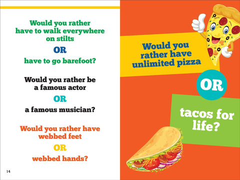 Book (Hardcover) Would You Rather?