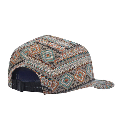 Hat (5 Panel) - Multicolor Jacquard