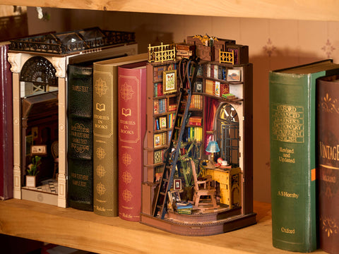 DIY Book Nook Kit - Silent Corner Study