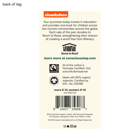 Socks that Give Books - Rocket Power