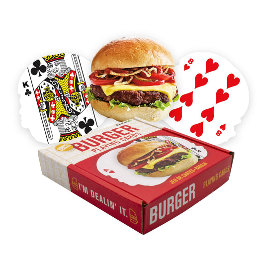 Playing Cards - Hamburger Shaped