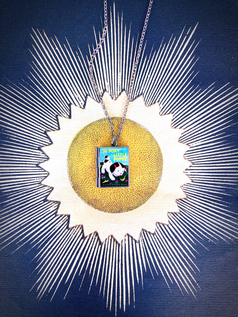 Necklace - Book Locket The Poky Little Puppy: Stainless Steel