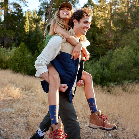 Socks that Protect Foxes- Navy