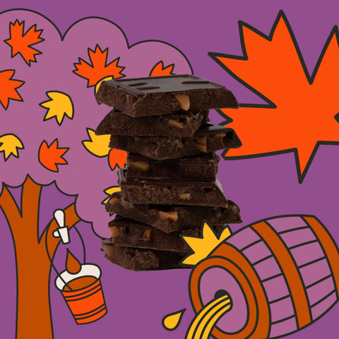 Chocolate - Maple Bourbon Truffle Bar