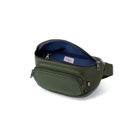 Kibou Diaper Belt Bag - Olive Green Vegan Leather