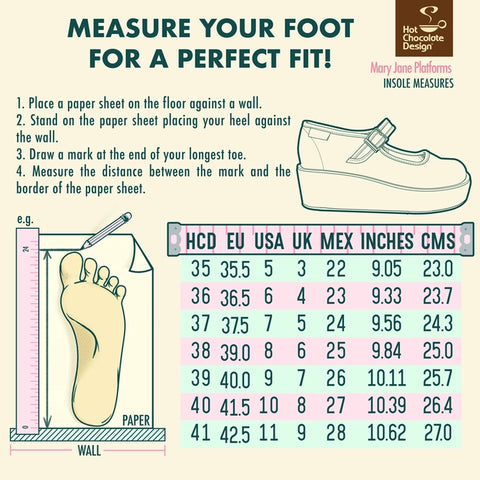 Women's Shoe - Chocolaticas® Pagan Spirit Mary Jane Platform