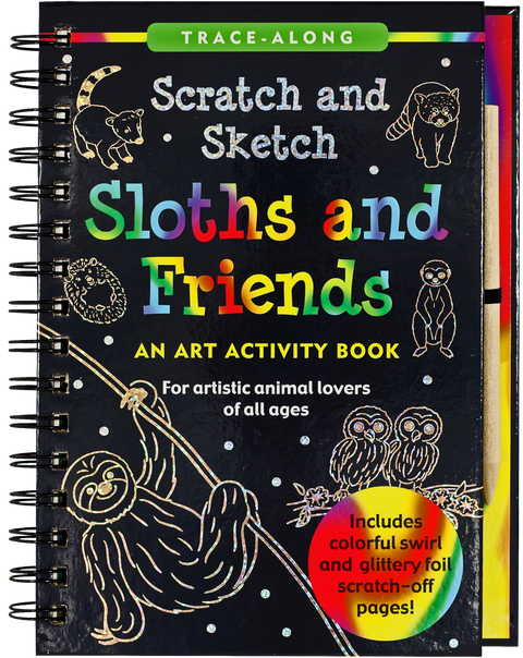Scratch & Sketch - Sloths & Friends