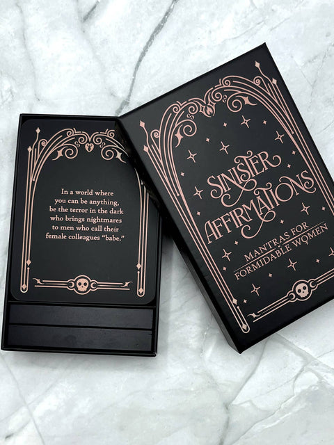 Card Deck - Sinister Affirmations