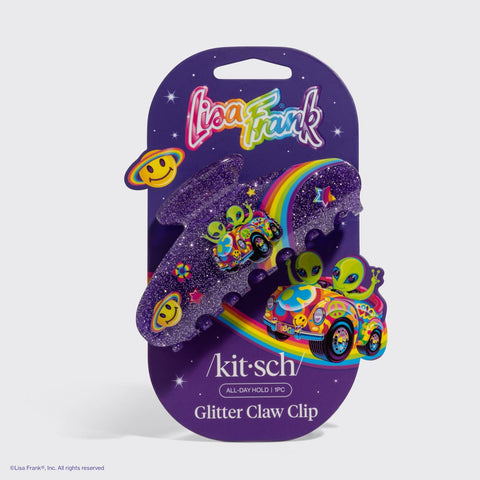 Glitter Claw Clip - Lisa Frank x Kitsch Zoomer™ & Zorbit™
