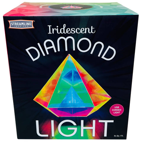 Lamp - Iridescent Diamond