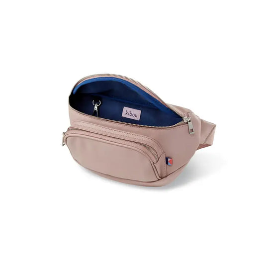 Kibou Diaper Belt Bag - Blush Vegan Leather