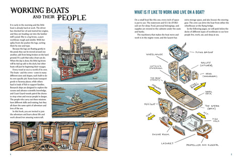 Book (Hardcover) - Working Boats: A Picture Book of Life at Sea