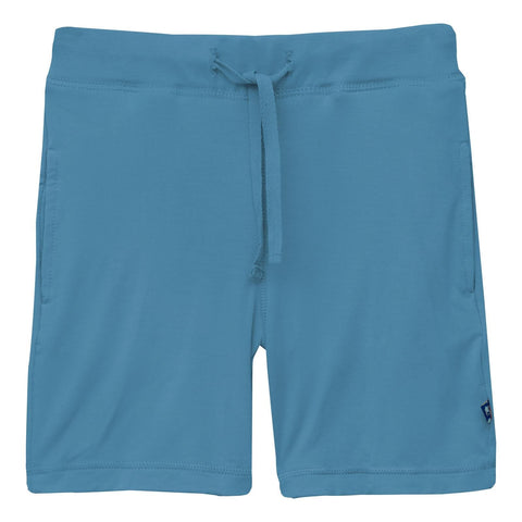 Lightweight Drawstring Shorts - Blue Moon