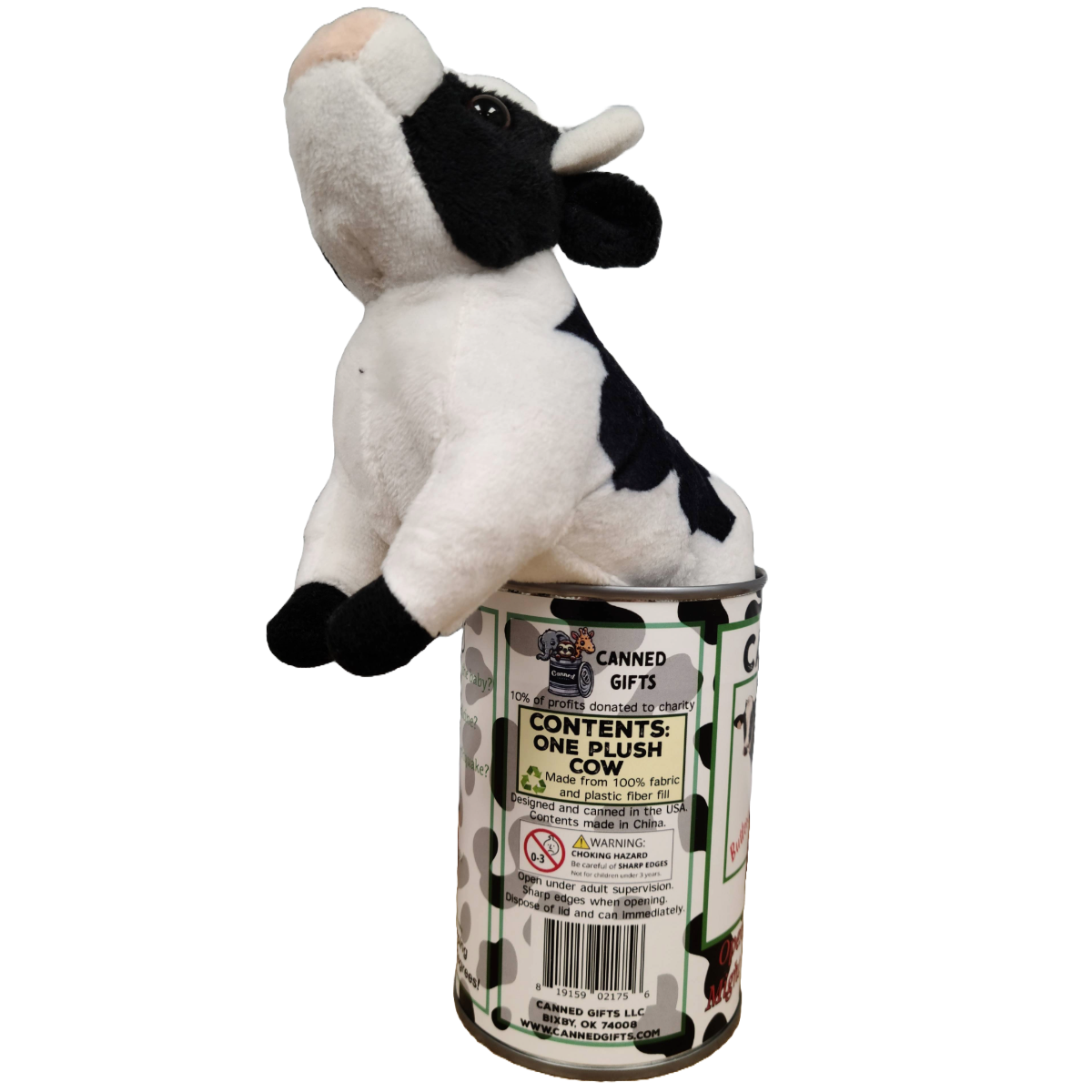 Stuffed Animal - Buttercup the Canned Cow