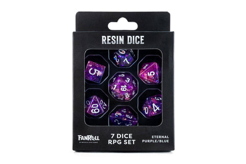 Dice Set - Eternal Purple/Blue