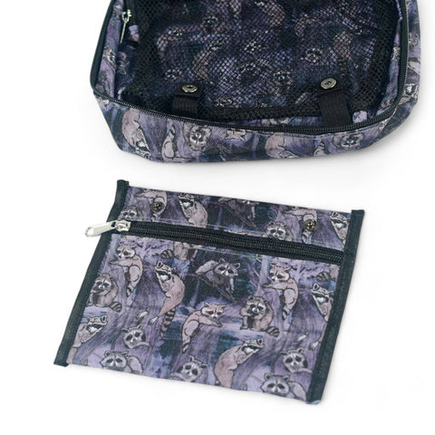 Travel Organizer Case - Shadow Bandits (Raccoons)