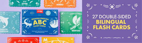 Flash Cards - Spanish-English ABC: 27 Bilingual Alphabet Cards