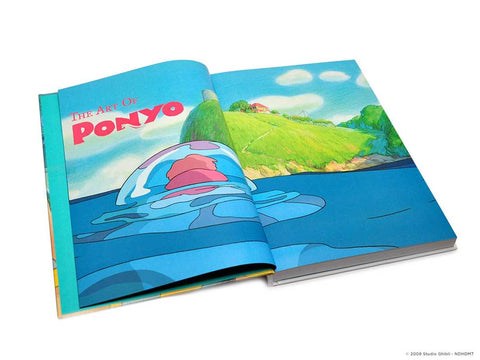 Book ( Hardcover) - Art of Ponyo by Hayao Miyazaki