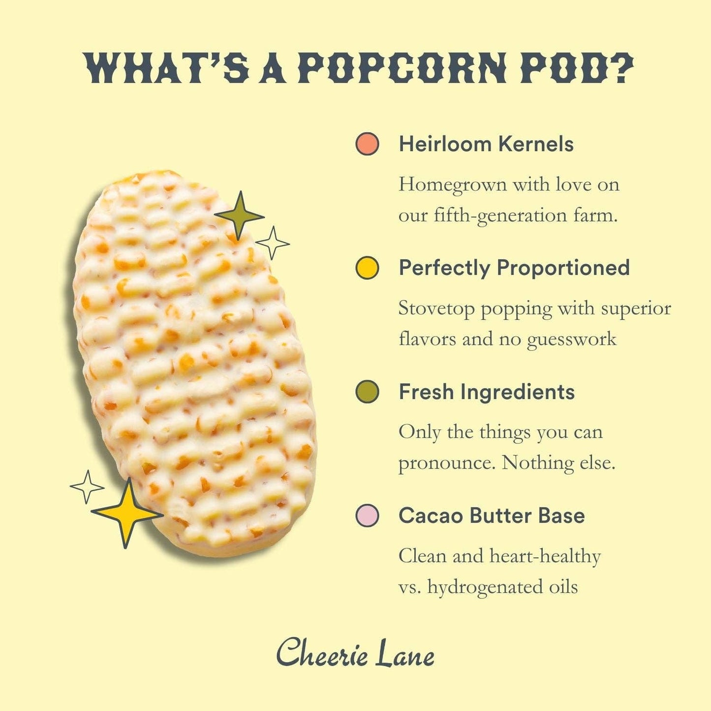 Popcorn Pod Pack - Butter