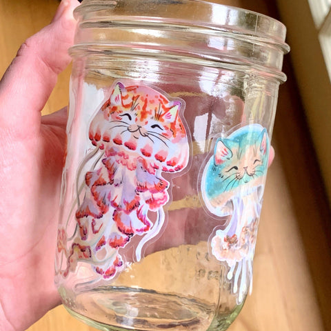 Sticker - Jelly Kitty Pink