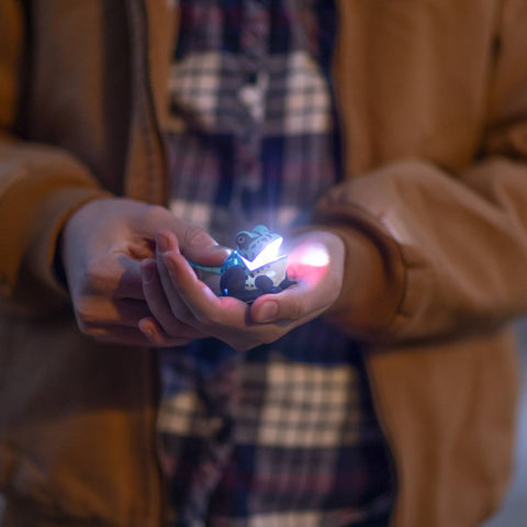 Flashlight - Blue Frog Carabiner