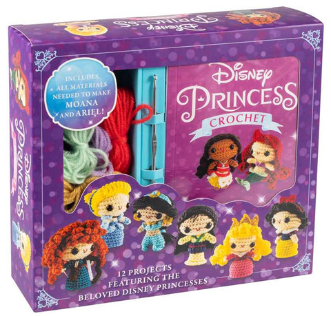 Book (Paperback) - Disney Princess Crochet Kit