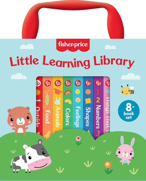 Books (Board) - Fisher-Price: Little Learning Library (8-Book Set) by Mattel