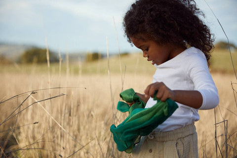 Mini Earth Playsilks - Ocean (100% Natural Silk)
