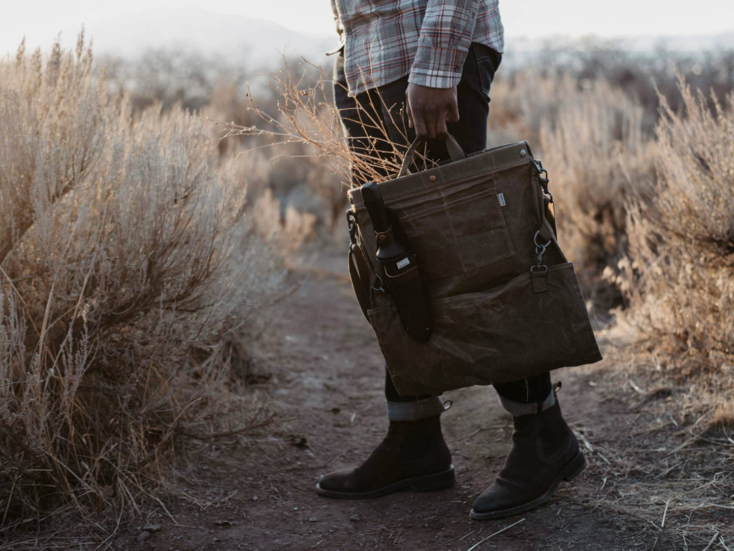 Harvesting and Gathering Bag - Slate Gray