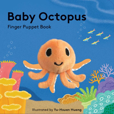 Board Book - Baby Octopus Finger Puppet