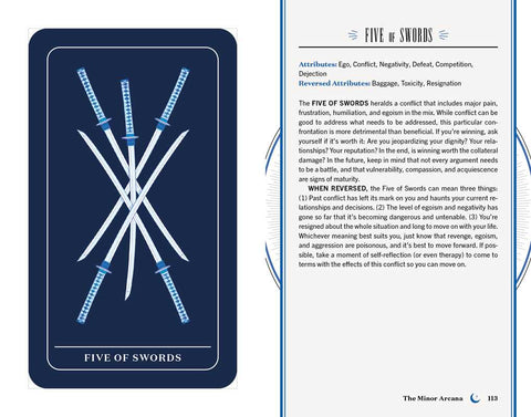 Anime Tarot Deck and Guidebook by Natasha Yglesias: Flashcards; 78 pages / English