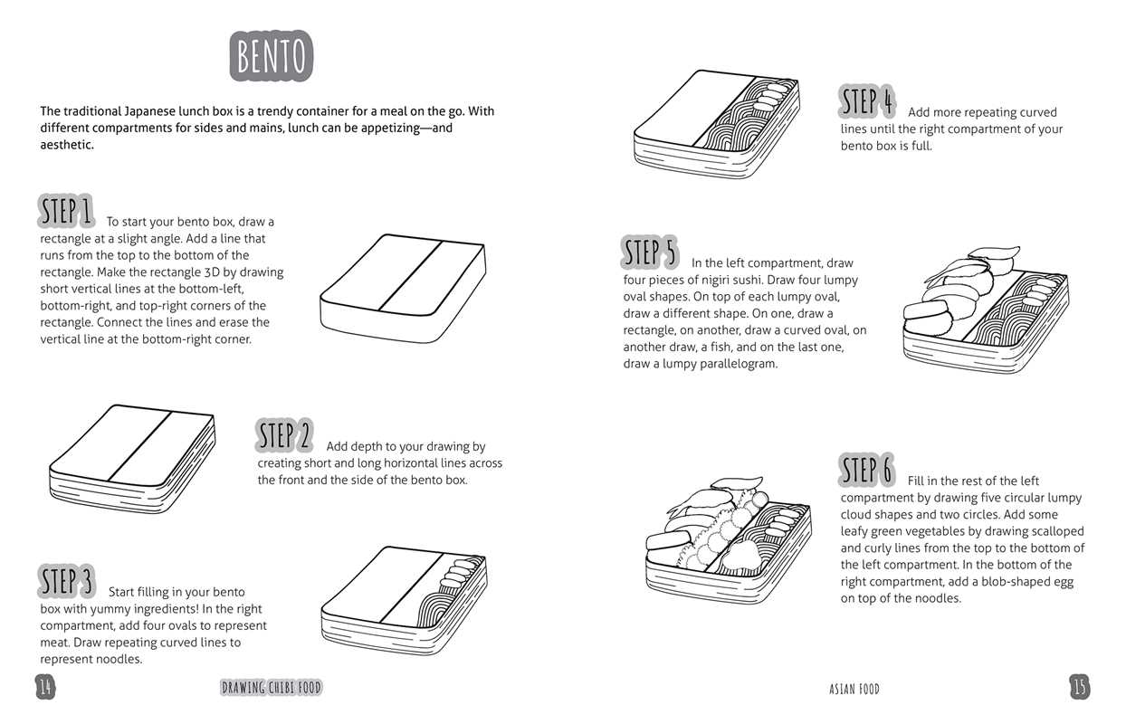 Activity Book - Drawing Chibi Food