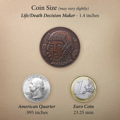 Decision Maker Coin - Life/Death Copper