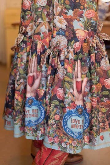 Atelier Skirt - Love Language with Floral Print
