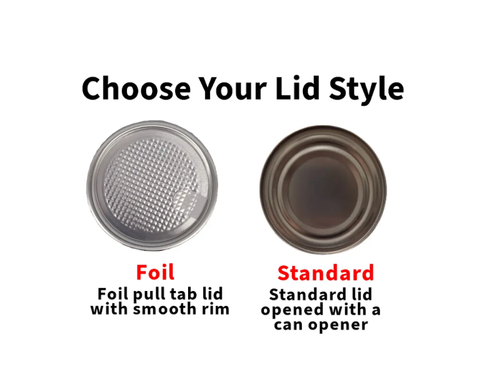 Stuffed Animal - Canned Baby Harbor Seal (Standard Lid)