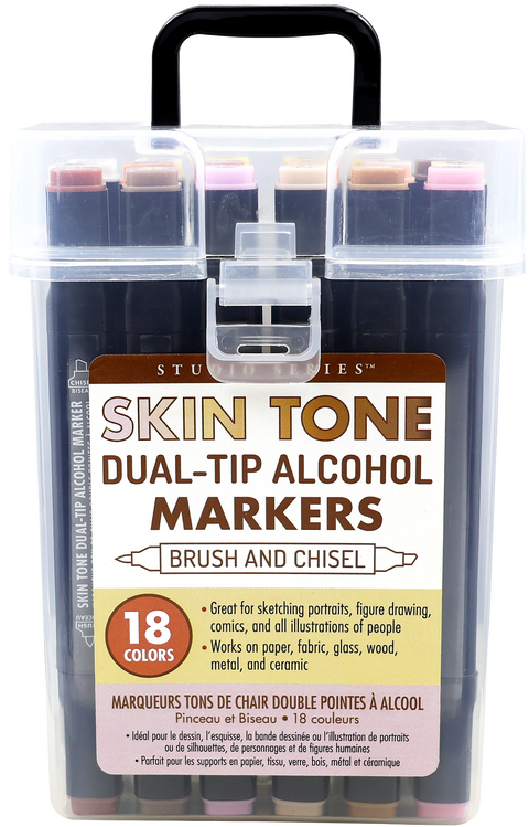 Markers - Studio Series Dual-Tip Skin Tone (Set of 18 colors)