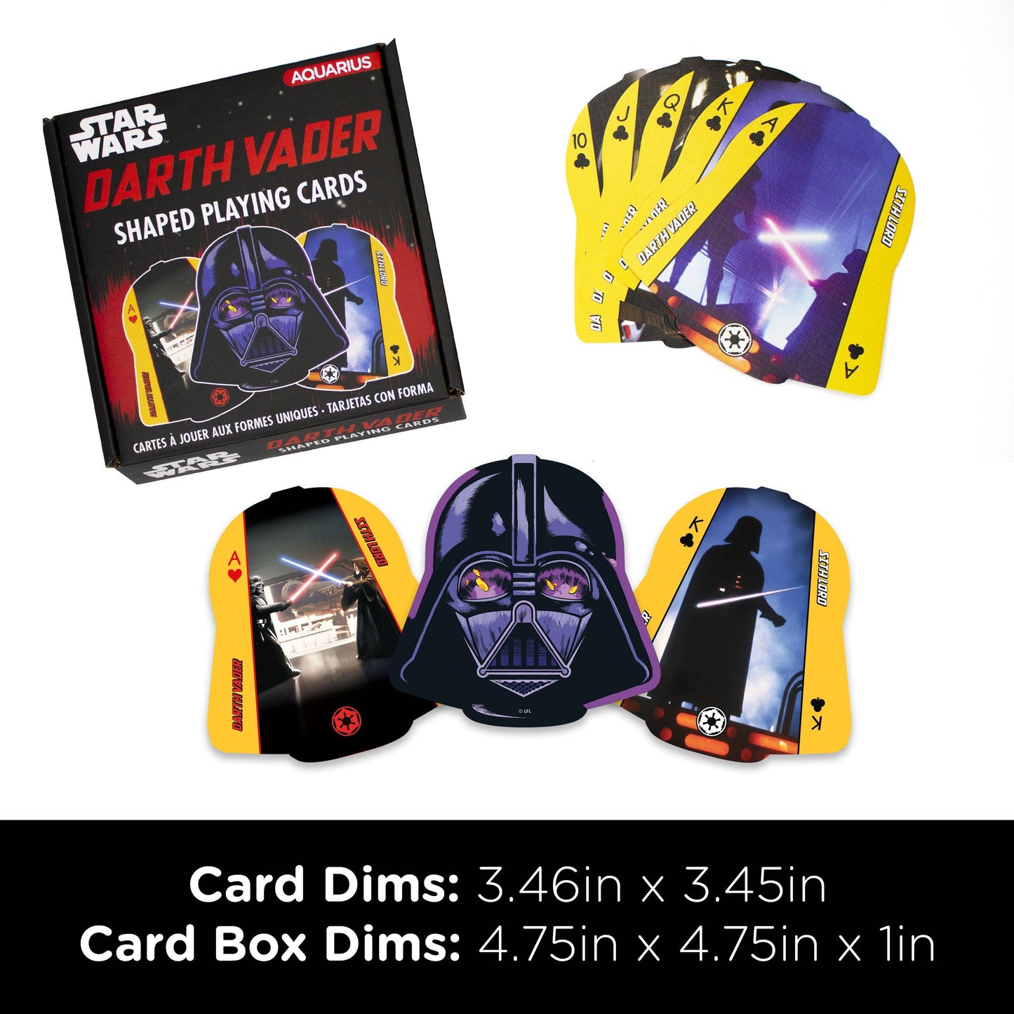 Playing Cards - Star Wars Darth Vader Shaped