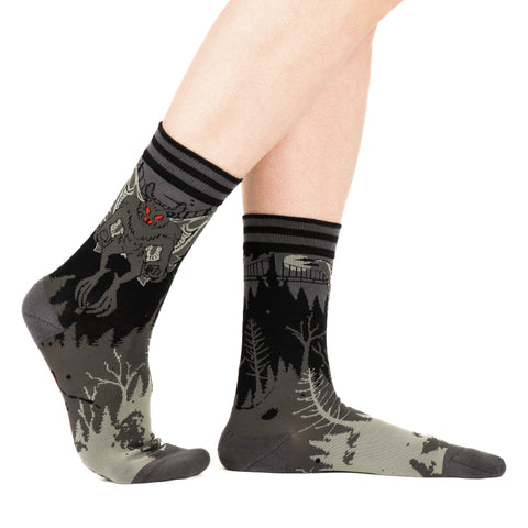 Crew Socks - Mothman
