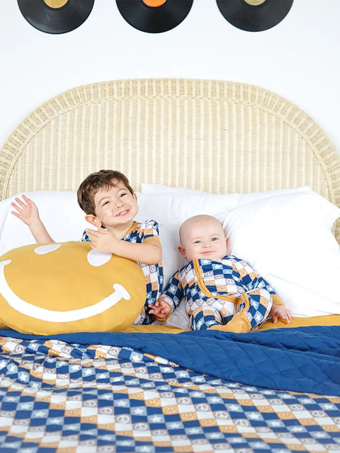 Bamboo Pillow - Smiley Face