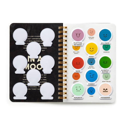 Sticker Book - Brass Monkey In A Mood