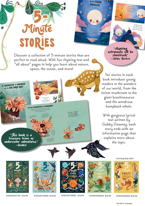 Book (Hardcover) - 5-Minute Nature Stories
