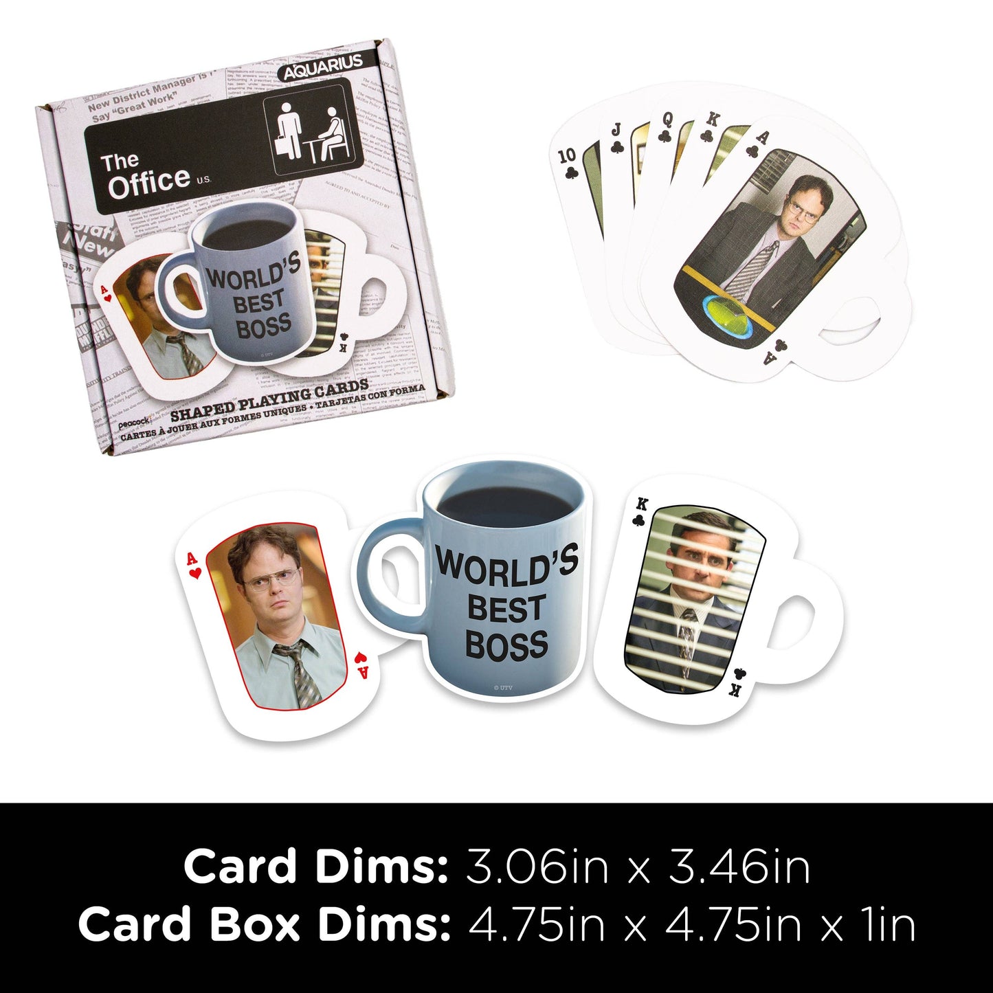 Playing Cards - The Office Shaped