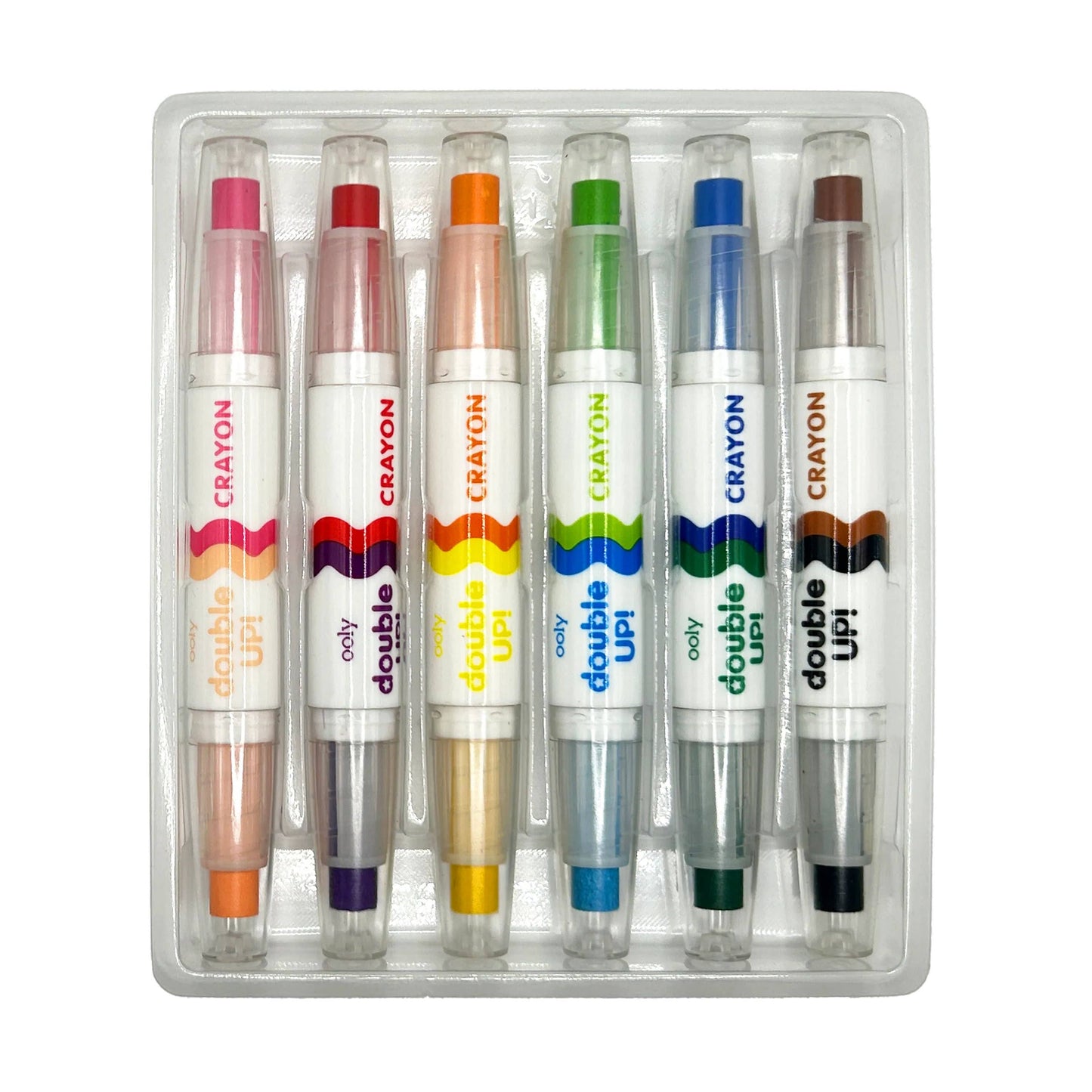 Crayons - Double Up! Double-Ended (Set of 6)