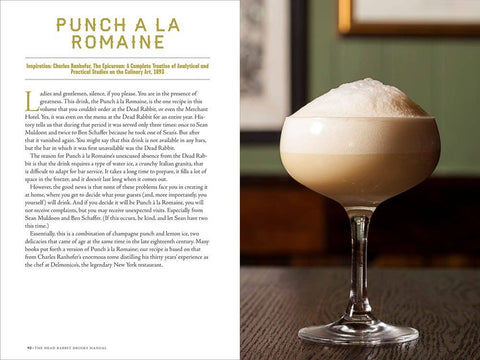Book (Hardcover) - The Dead Rabbit Drinks Manual