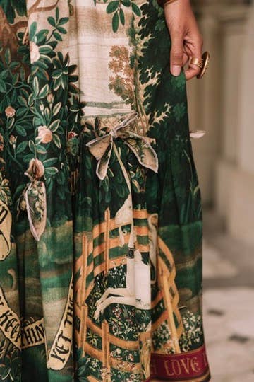 Atelier Skirt - Wildheart with Pockets Tassels & Unicorn