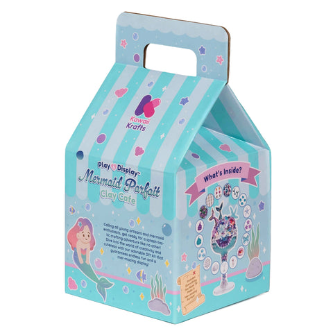 Clay Kit - Play & Display Mermaid Parfait Cafe