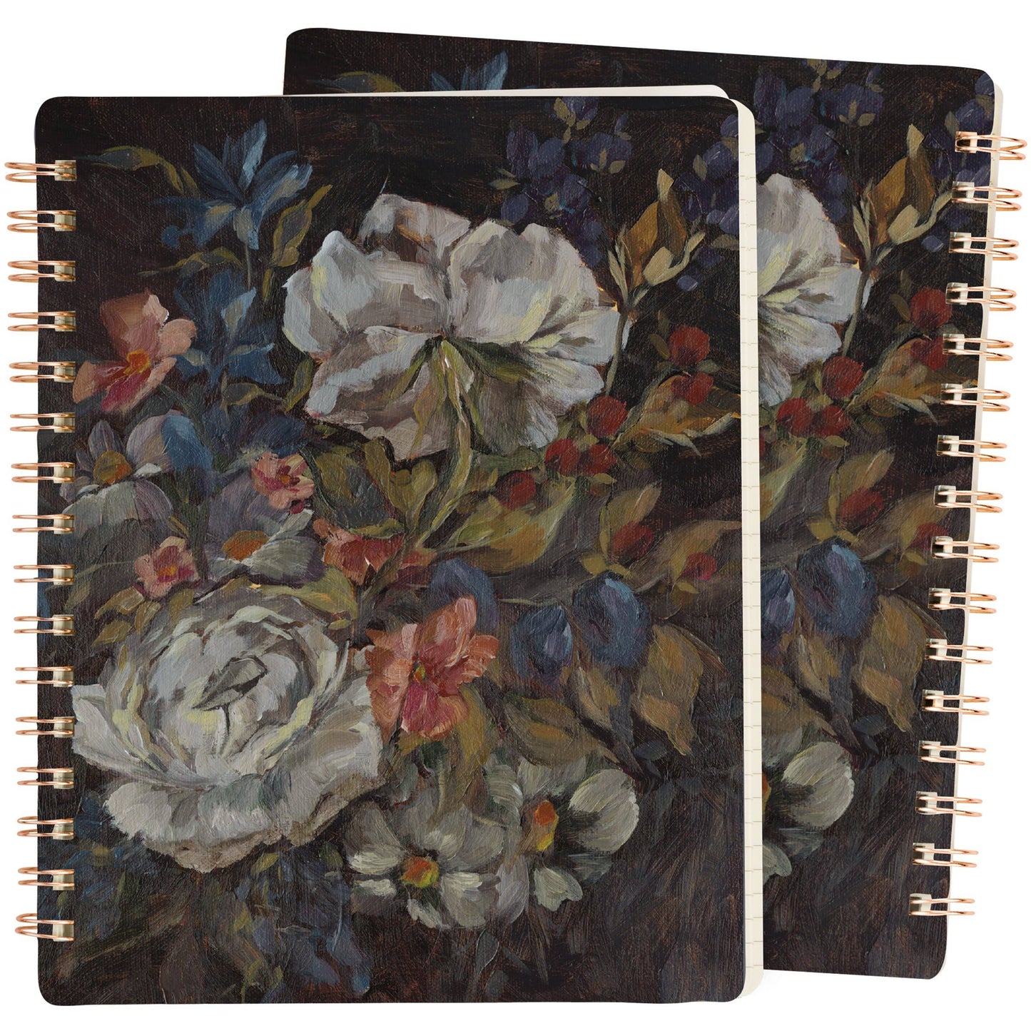 Spiral Notebook - Moody Floral