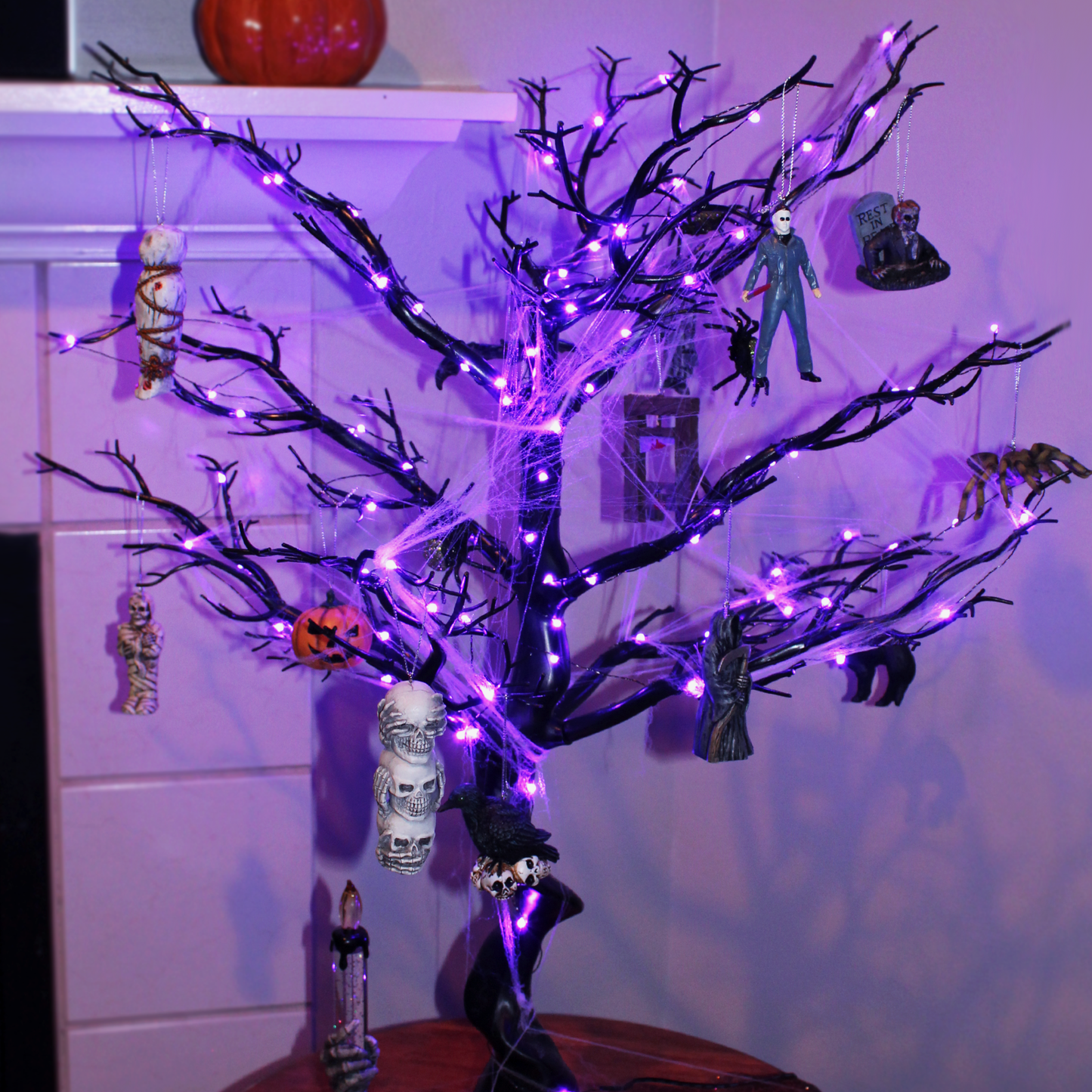 Horrornaments Tree - Purple